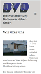 Mobile Screenshot of bvd-gmbh.de